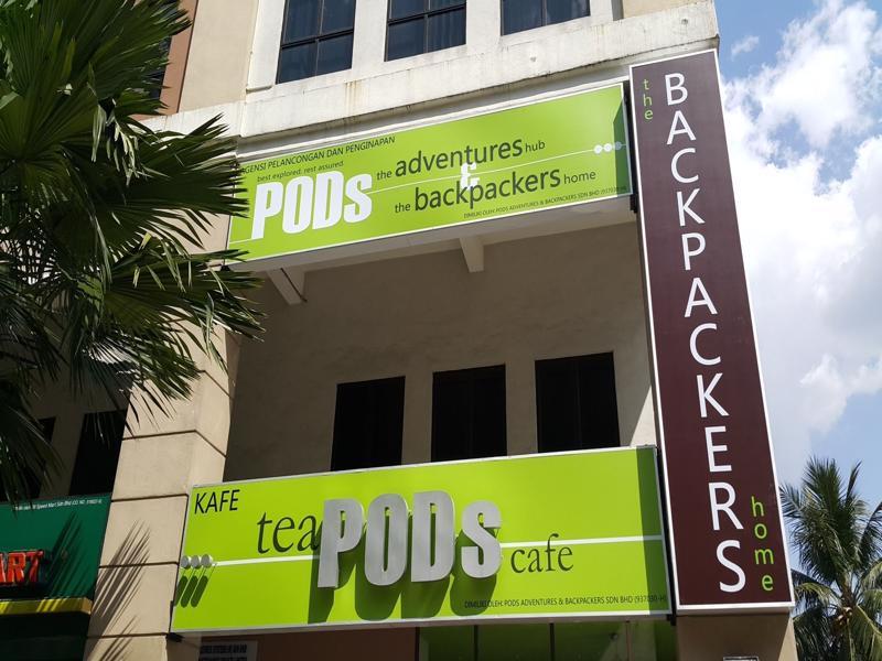 Pods The Backpackers Home & Cafe, Kuala Lumpur Exterior foto